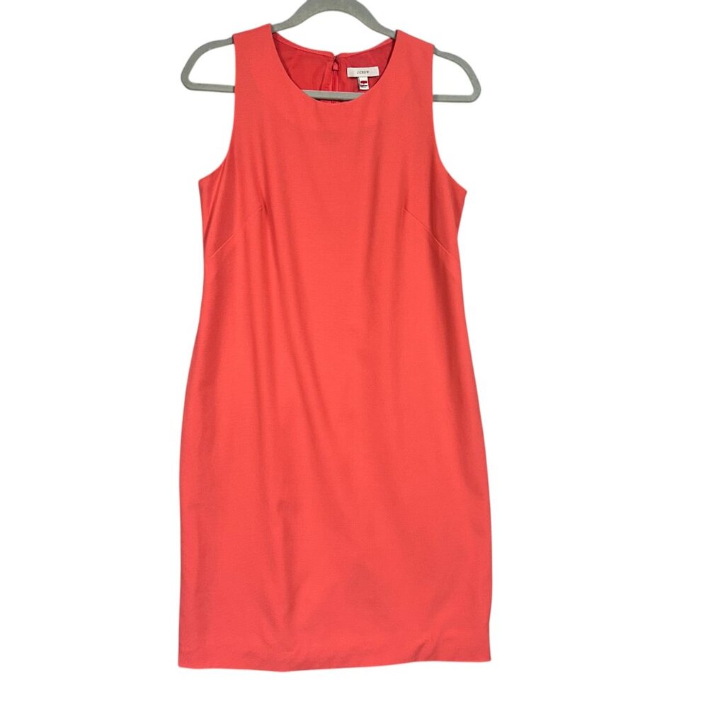 J. Crew Wool Blend Career Sleeveless Business Mini Dress Sz 4